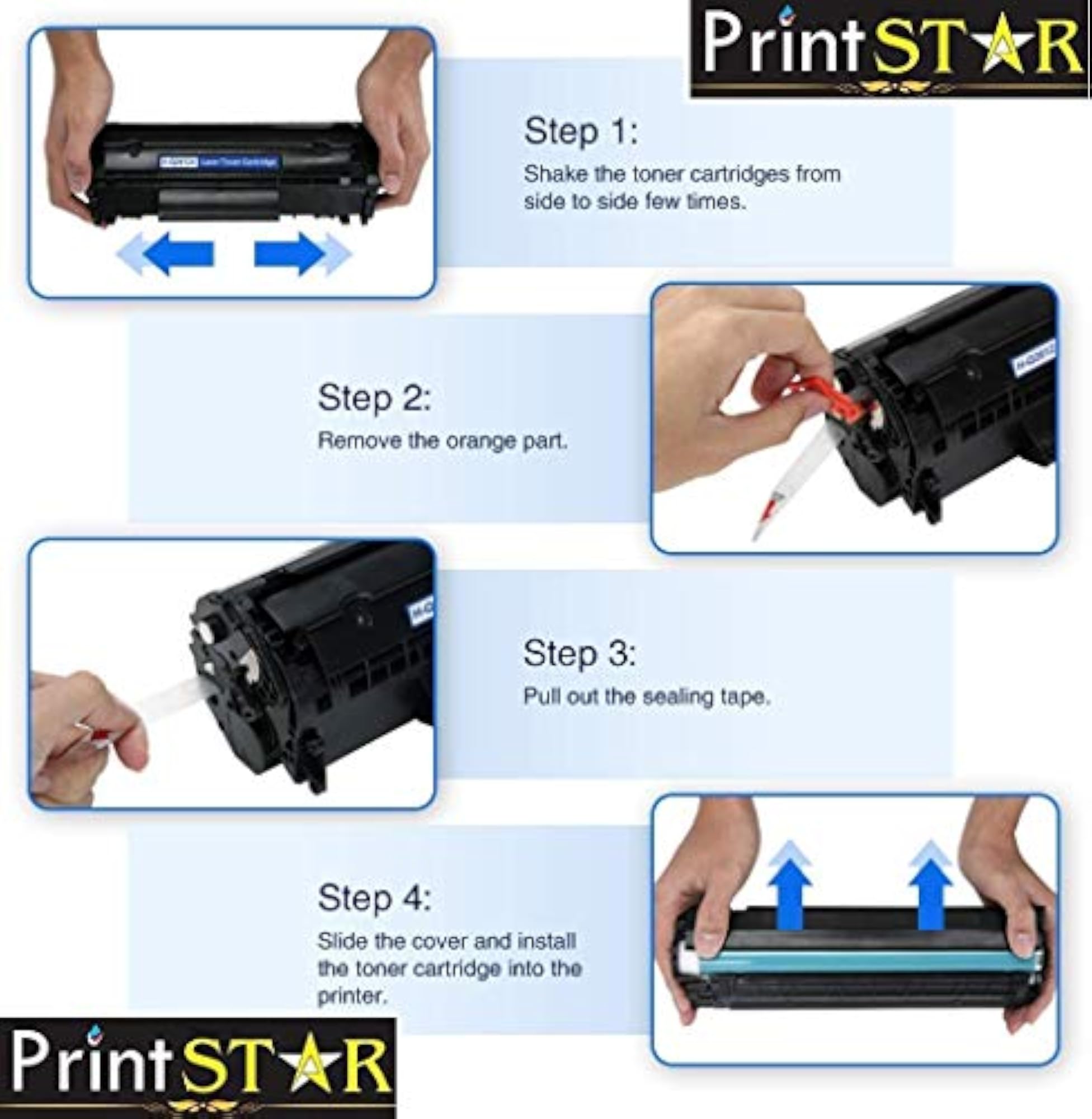 High Yield 12A Single Colour Laser Toner Cartridge